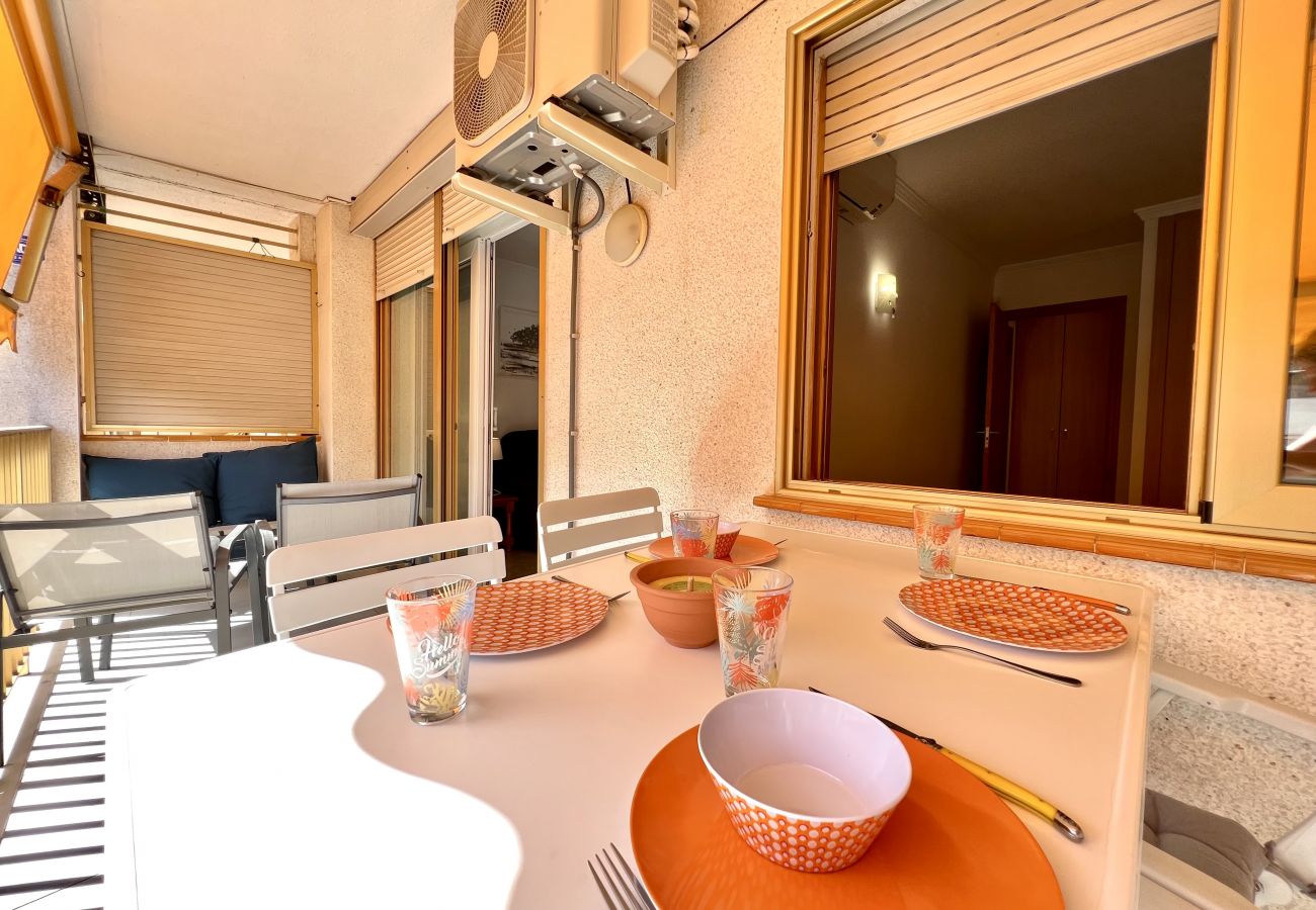 Apartamento en Salou - FMP & MIRAMAR NAUTIC * WiFi * VISTA LATERAL MAR