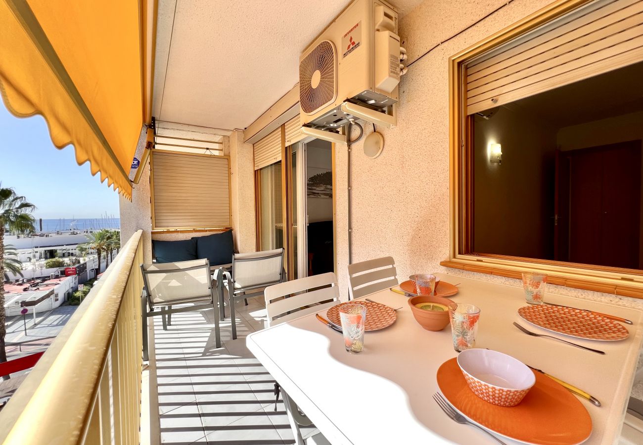 Apartamento en Salou - FMP & MIRAMAR NAUTIC * WiFi * VISTA LATERAL MAR