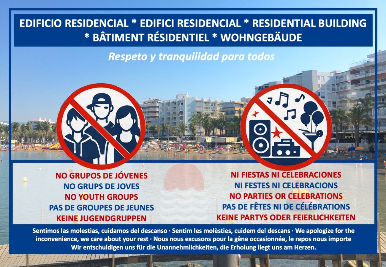 Apartament en Salou - FMP & MARITIM GREEN * WiFi * VISTES MAR