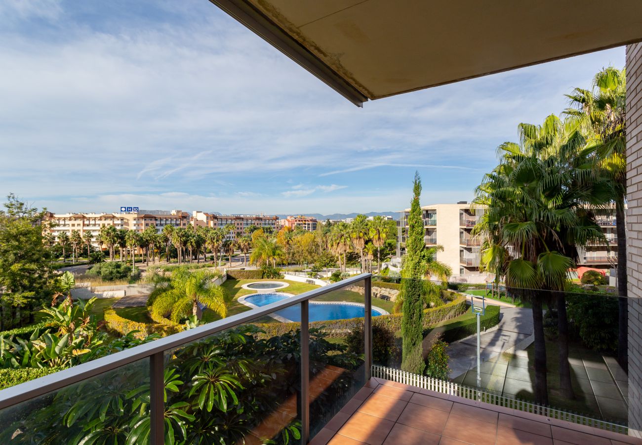 Ferienwohnung in Salou - MARITIM FAMILY PARADIS mit Parkplatz